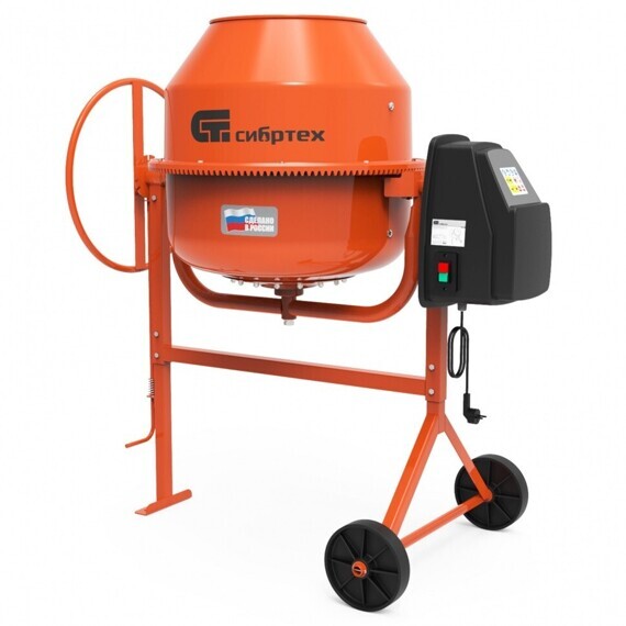 Бетономешалка Сибертех БСН-180 (180л) 95513